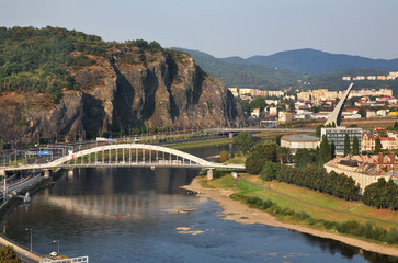 View of Usti nad Labem. Czech Republic © Andrey Shevchenko