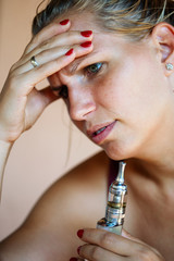 Smoking and vaping may be unhealthy and addictive and pose health risk to lung