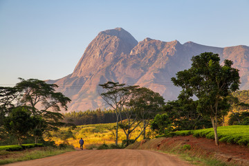 Mulanje Massif in Malawi - obrazy, fototapety, plakaty