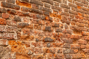 Old brick wall background 