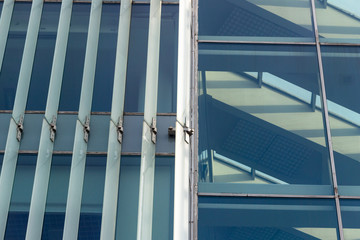 Contemporary office building details