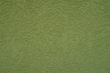 Background. Plaster green wall.