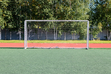 Fototapeta premium Football goal.