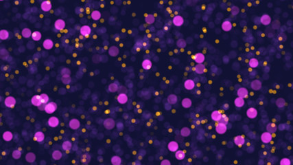 Fototapeta na wymiar Abstract background. Bokeh particles. Purple, lilac.