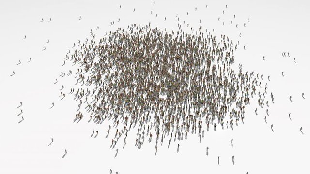 gabon map. Group of people walk and create a map of gabon.