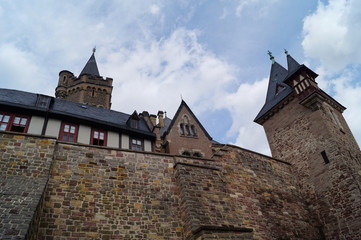 Obraz premium Ein Teil vom Schloss in Wernigerode