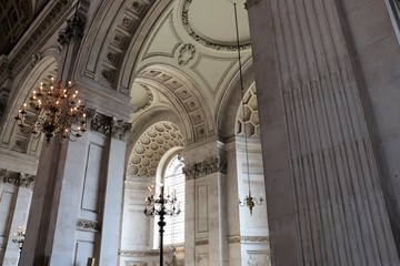 Cathédrale Saint Paul de Londres - Angleterre - Vue intérieure - Plafonds