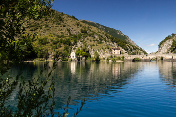 Fototapeta na wymiar Lago di San Domenico