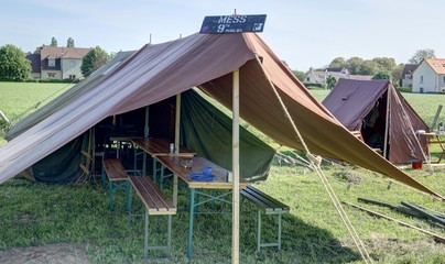 d-day camp militaire du débarquement