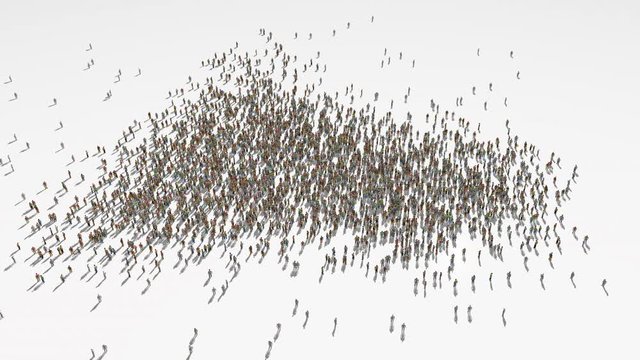 namibia map. Group of people walk and create a map of namibia.