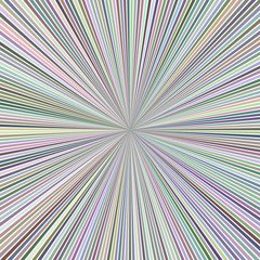 Colorful abstract psychedelic exlosive concept background - vector ray burst graphic