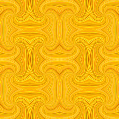 Orange seamless psychedelic geometrcial spiral stripe pattern background - vector curved burst illustration