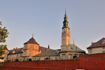 The Jasna Gora sanctuary in Czestochowa, Poland