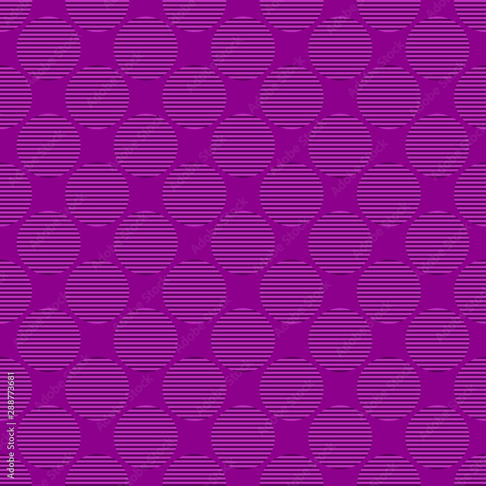Poster seamless geometrical circle pattern background - vector graphic design