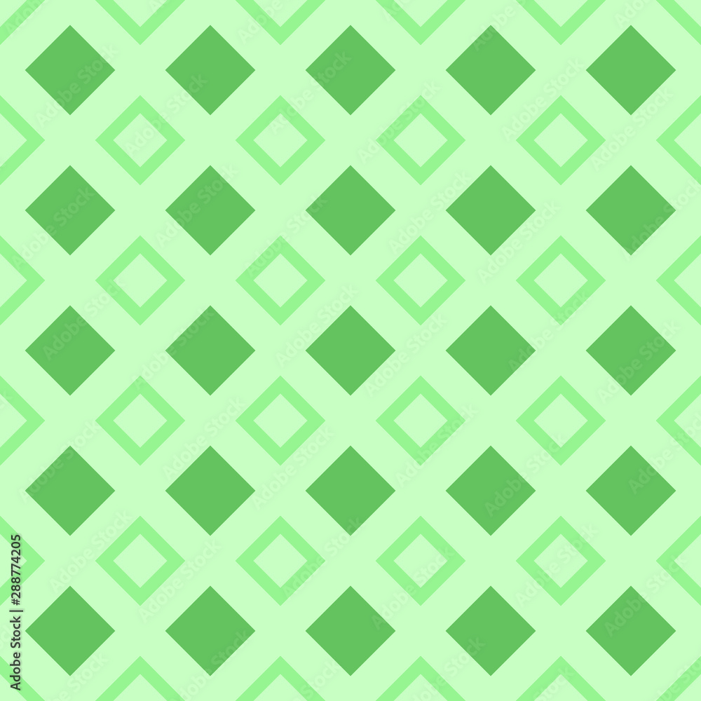 Poster simple seamless pattern - vector square design background