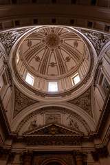 interior of the Messina cathedral