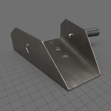 Empty popcorn scoop