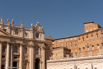 The Vatican City, a city-state in the center of Rome, in Italy, is the heart of the Roman Catholic Church