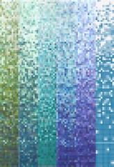 Pixel pattern set. blue and green shades Vector pixel art backgrounds. eps 10