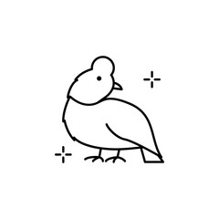 Bird Peru icon. Element of Peru icon