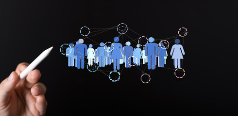 network gruppe team struktur