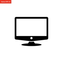 monitor, laptop, pc icon vector