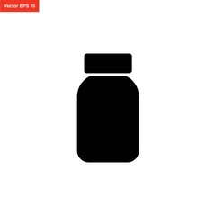 bottle medicine icon vector design