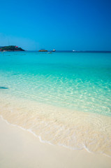 Beautiful tropical beach of Ko Lan, island near Pattaya, Thailand