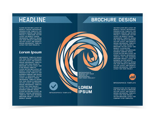 Paper brochure or web banner design