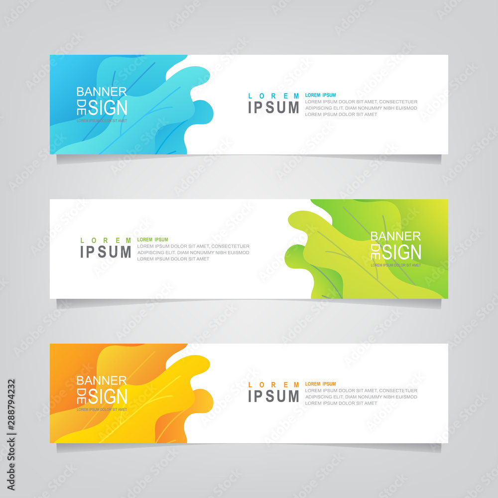 Poster vector abstract banner design web template. abstract geometric background can used for letterhead, h