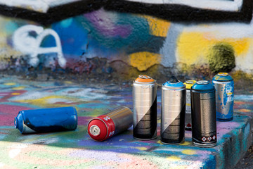 bombes de peinture