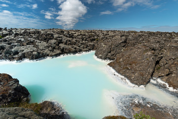 Blue Lagoon near Grindavik in Iceland