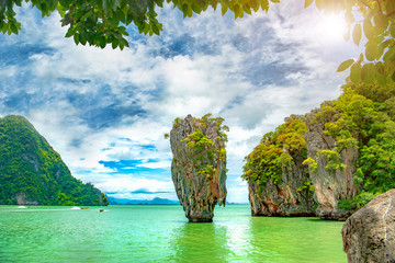 Phuket's famous marine and island attractions and is a popular photo spot for Thailand.