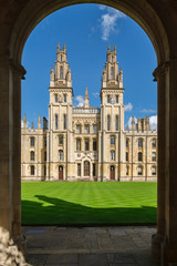 Obraz premium The All Souls College at the University of Oxford