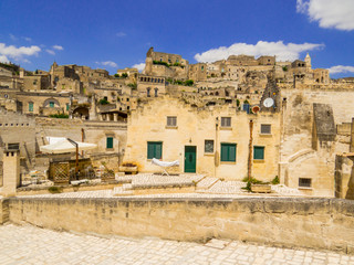 View of Matera, Basilicata, southern Italy