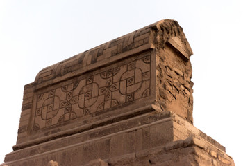 Baghdad, Iraq – June 25, 2019: Old castle Bab al Wastani in Baghdad