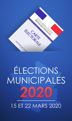 &Eacute;lections Municipales 2020 en France - 15 et 22 Mars 2020