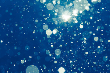 Abstract blur black bokeh