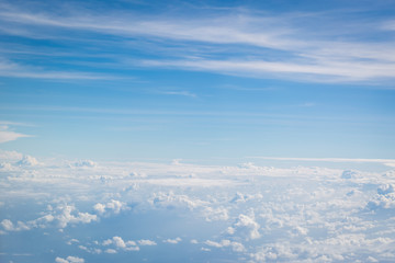 Fototapeta premium Blue sky with clouds