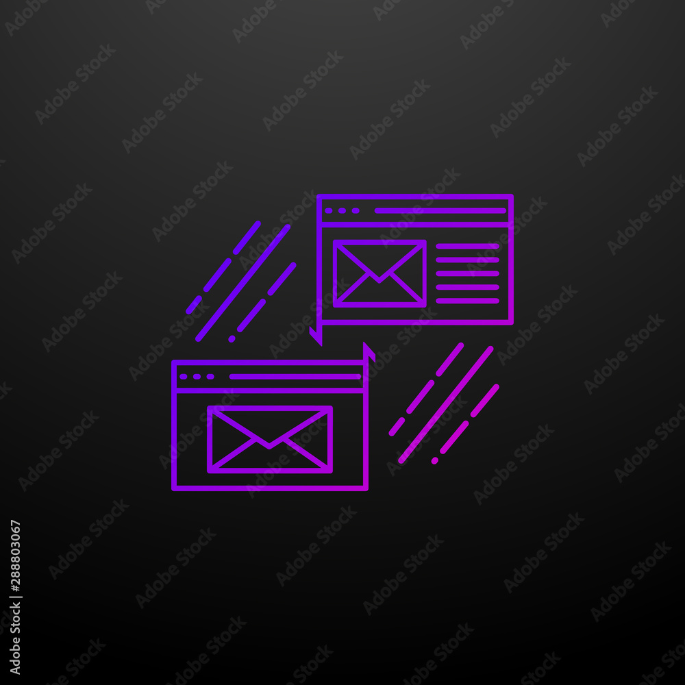 Poster cross browser nolan icon. elements of web development set. simple icon for websites, web design, mob