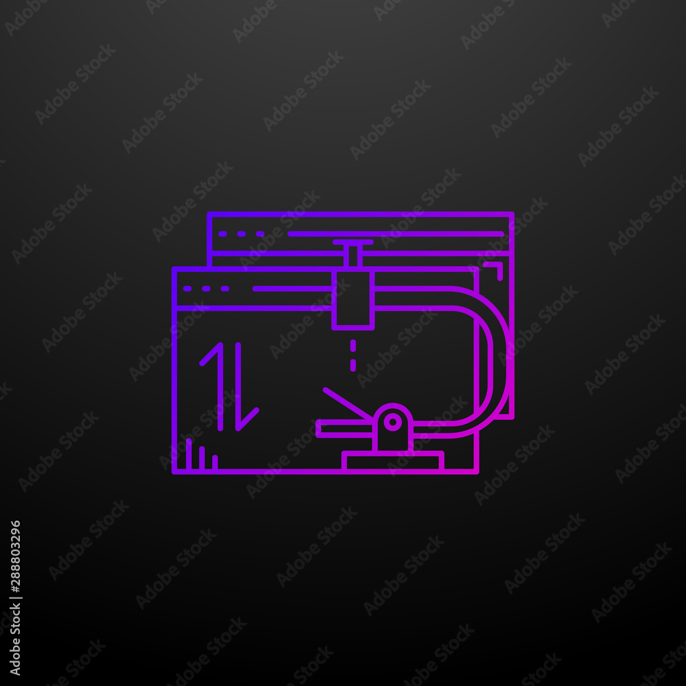 Aufkleber comparative analysis nolan icon. elements of web development set. simple icon for websites, web desi