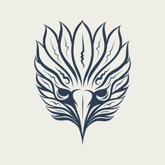 Eagle Logo Design icon illustration