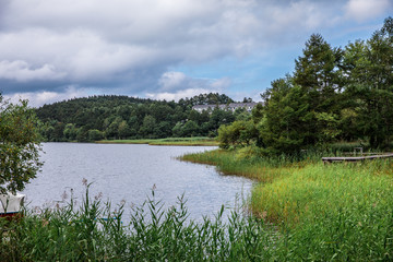 女神湖の風景　Japan Goddess lake