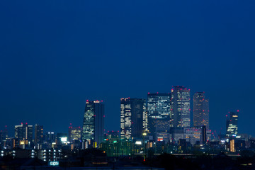 Fototapeta na wymiar 名古屋の夜景