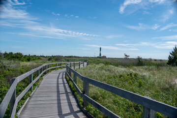 Lighthouse path