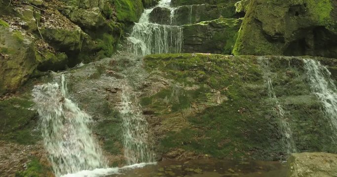 Waterfall, Forest, Woods, River, Vratsa