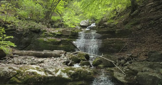 Waterfall, Forest, Woods, River, Vratsa