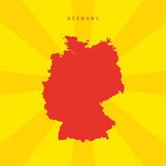 Germany Vector Map
