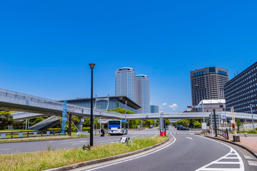 幕張新都心の風景