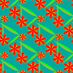 texture floral art vector seamless. floral oranmental design for textile fabrics